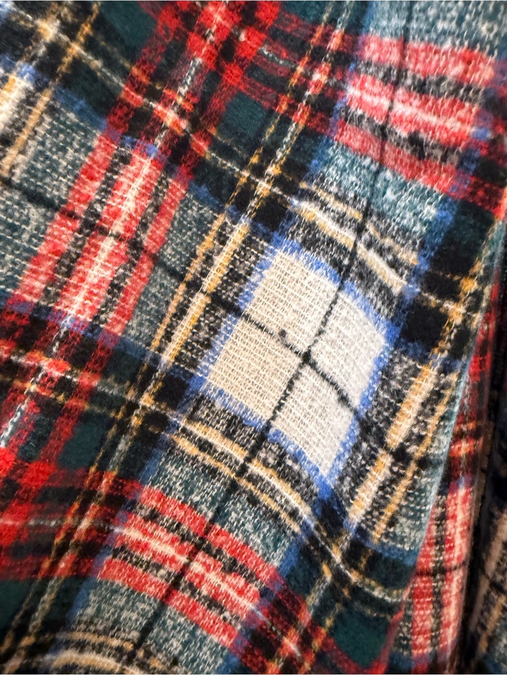 Plaid scarf - Picture 2 of 2